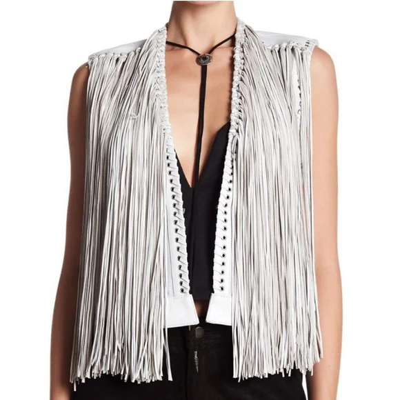 La Marque | Jackets & Coats | Nwt La Marque Brittany Fringe